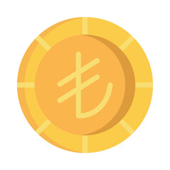 Golden Currency Coin Icon