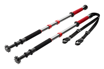 Telescopic baton expandable security equipment self defense tool isolated on black, telescopic baton, expandable baton, self defense, security equipment, metal baton, collapsible baton, police baton, 