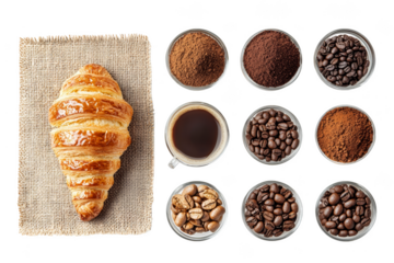 Savor the flavors gourmet coffee and croissant pairing experience in a cozy  close-up culinary photography in an inviting atmosphere