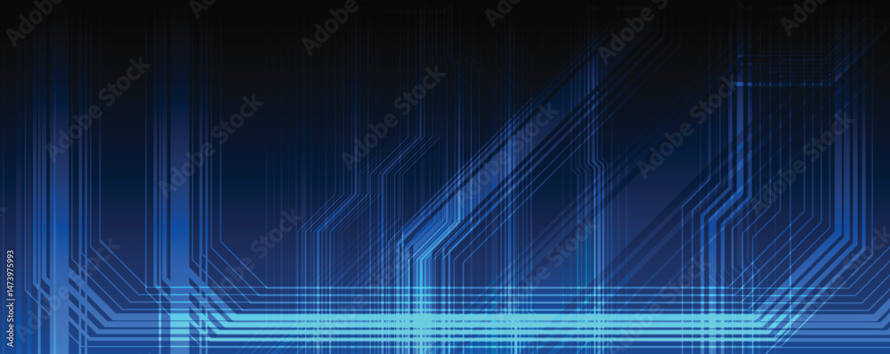 Poster abstract circuit board technology concept background