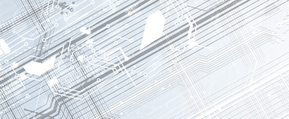 Abstract circuit board technology concept background