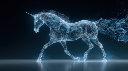 Luminous Unicorn: A Digital Masterpiece