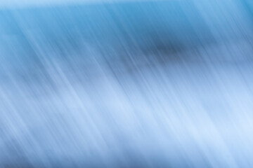 Abstract Blue Motion Blur With Diagonal Streaks of Light