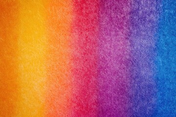 Vibrant spectrum of colors, blending seamlessly into vertical stripes.  A textured, painterly effect