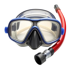 Diving Mask and Snorkel Set HighQuality Underwater Gear isolated on transparent background