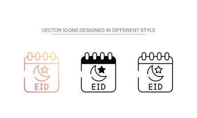 Calendar icon design with white background stock illustration
