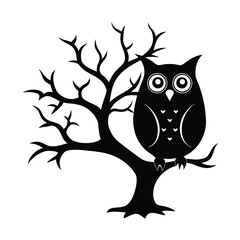 owl on tree