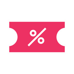 Discount icon, Percentage, finance percent offer tag, Shopping Sale label, Black Friday coupon, promotion commission icons button,