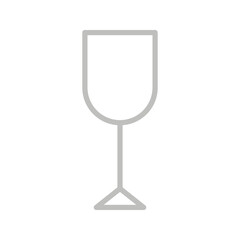 Water glass icon set isolated on white background icon vector