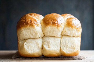 Golden brioche loaf showcases soft and fluffy texture perfect for any meal or snack at home or in a bakery