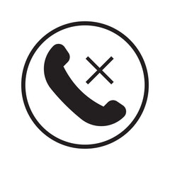 Phone icon vector. iphone incoming call Telephone icon symbol isolated. Call icon simple black line
