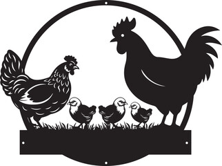 
Custom Chicken Coop Metal Sign
