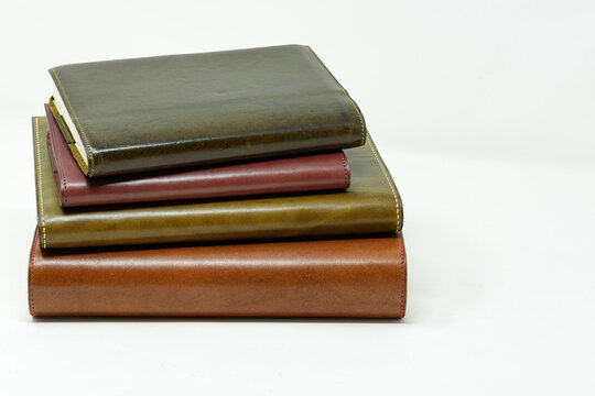 Leather notebook