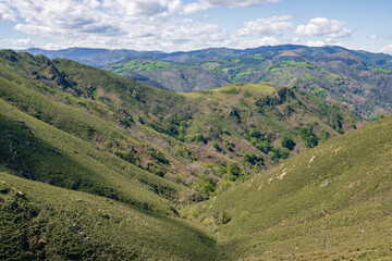 Naklejka premium Beautiful view from 