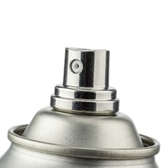 spray can nozzle isolated on white