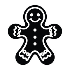 Obraz premium christmas gingerbread cookie 