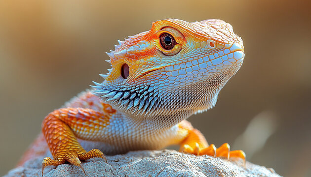 Poisson-clown A vibrant clownfish is the central subject. The fish is shown in a three-quarter profile view, swimming slightly to its right. Its body features bold stripes of bright orange, white, 
