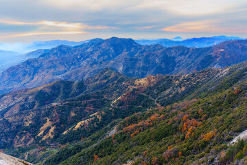 Breathtaking Mountain Views at Sequoia National Park California