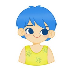 smilling kid that bringing joy