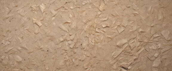 Obraz premium Recycled paper texture close-up, showing natural fibers and rough surface , natural, recycled material, organic