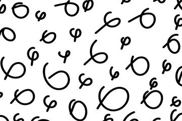 Fototapeta premium Hand-drawn line textures. Scribbles, horizontal and wavy strokes. Different types of hatching