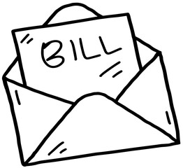 Open Envelope wih Bill.eps