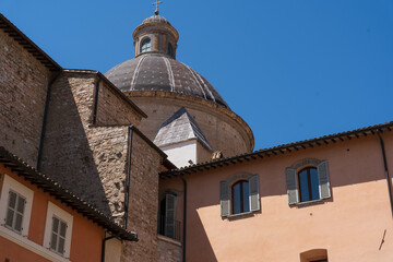 Historic Streets of Foligno, Umbria, Italy