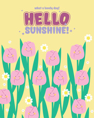 Smiles in full bloom! Let this sunny day fill your heart with joy and a garden full of good vibes.