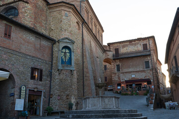Main Square of Panicale, Umbria, Italy