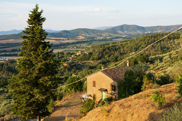 Traditional Farmhouse in the Countryside Near Panicale, Umbria, Italy