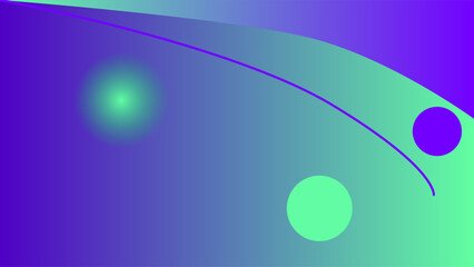 Colorful Abstract Shapes in Motion