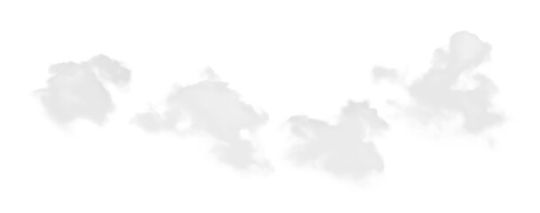 Realistic White Clouds