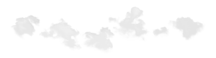 Realistic White Clouds