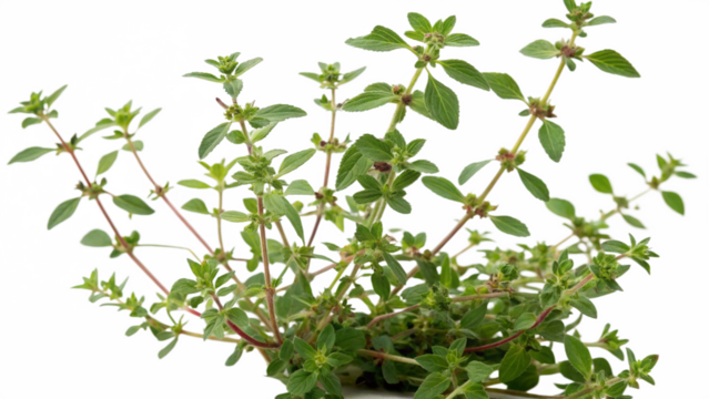 Herbal plant Euphorbia hirta or Asthma-plant on white or transparent background