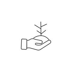 Afforest Icons - line vector Series
