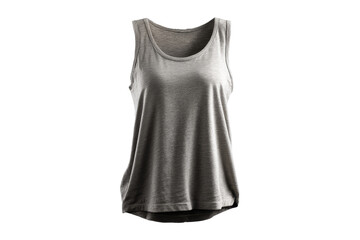 Minimalist casual tank top display