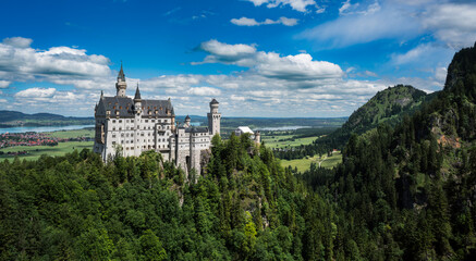 Neuschwanstein Castle Bavarian Alps Germany