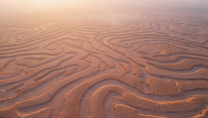 The earth has cracked