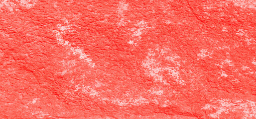Reddish orange concrete wall texture for background and wallpaper. Decorative wall with red orange concrete stone cement.


