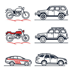 Vehicles Vector