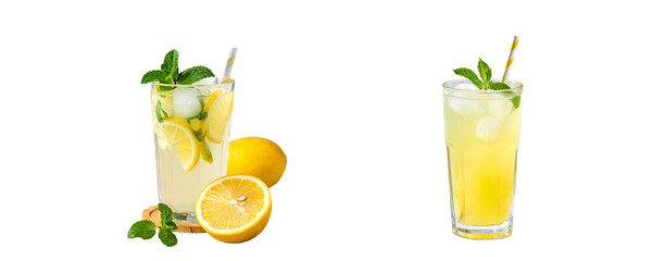 Refreshing Glass of Lemonade, isolated on transparent background, bright indoor summer setting (2).jpg