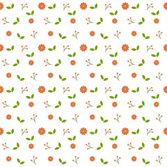 seamless pattern with flower