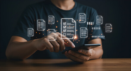 Document management system checklist digital transformation automation workflow process task management