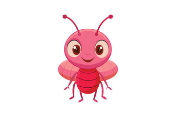  cute bug colorful Vector
