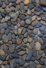 Many rocks in the background