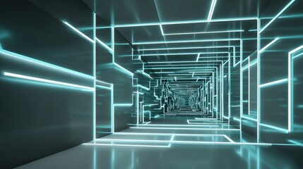 The educational content of a cybersecurity awareness event is presented in a virtual space with a minimalist environment and a focus on digital security concepts