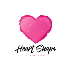 Love logo design template