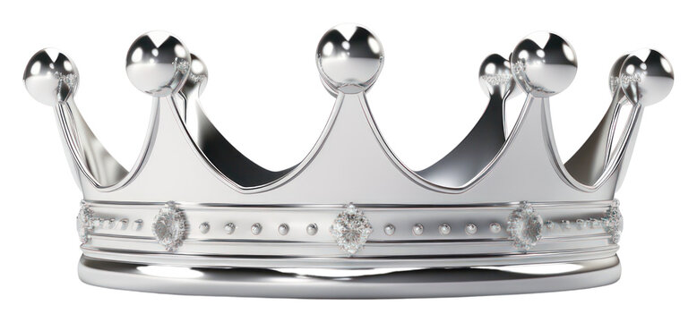 PNG Crown Chrome material crown jewelry