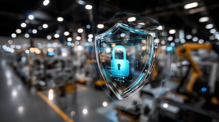 Cybersecurity for Industrial Automation serves as a digital shield to protect a factory network from potential cyberattacks