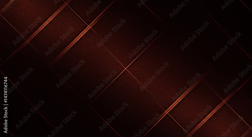 Aufkleber A dark background with a pattern of squares and lines